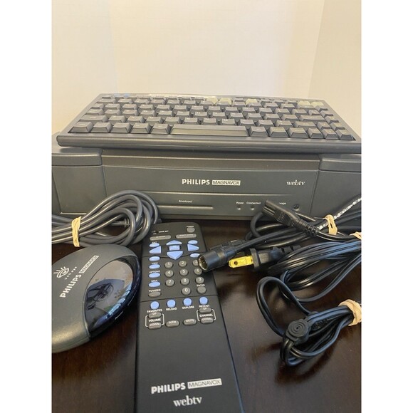 Vintage Philips Magnavox Internet WebTV Terminal MAT972 Complete w/box Untested - Picture 5 of 16